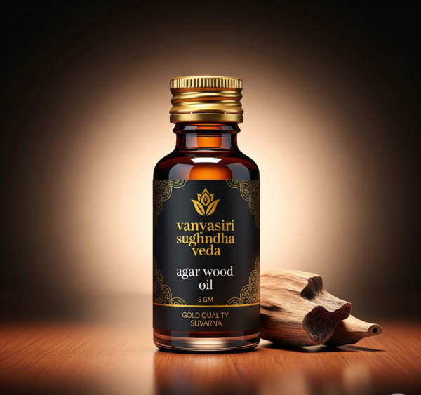 Agar wood oil (Gold/Suvarna) 5gm